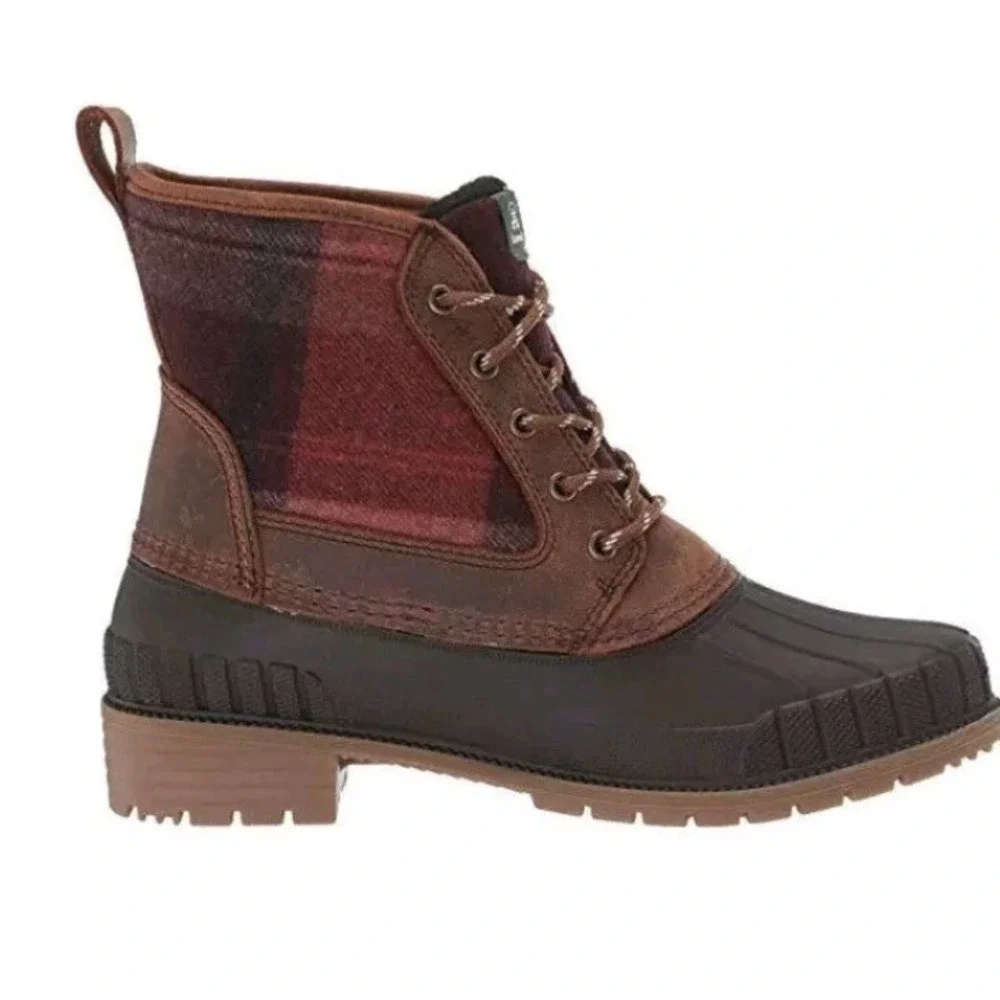 Kamik Women's Sienna Mid Waterproof Winter Snow Boot Dark Brown NEW Sz 9